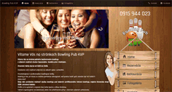 Desktop Screenshot of bowlingpub.sk